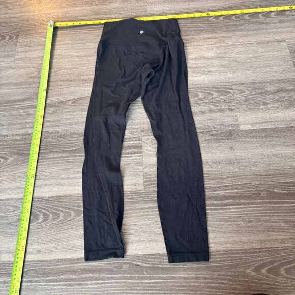 Lululemon Black Full Length Leggings | Size 4 - Picture 2 of 3